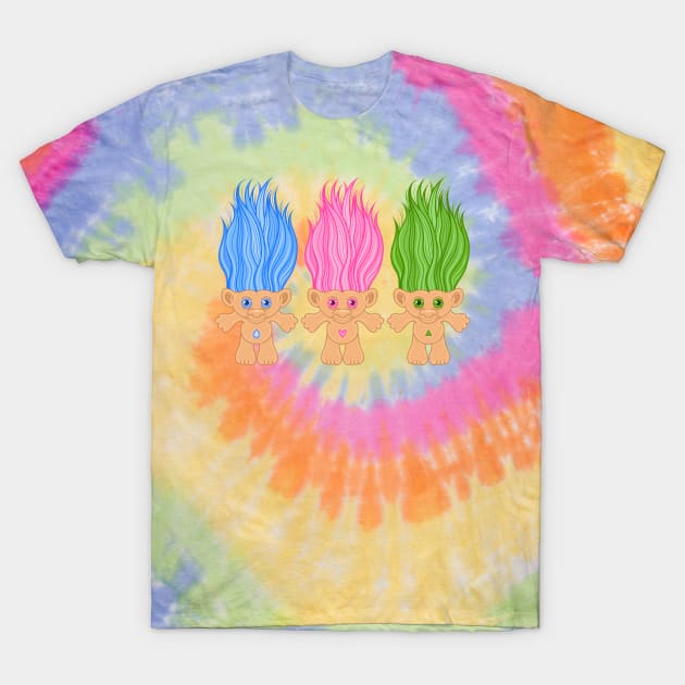 Trolls T-Shirt by Eyeballkid-